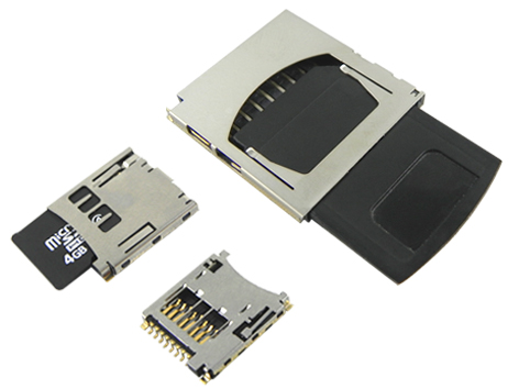 Memory card connectors